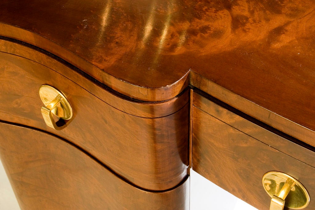 Curvy Highboy Console / Sideboard