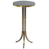 Circular Drinks Table with Flared Tripod Legs