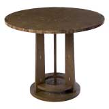 SALE!  Shagreen Gueridon / Center  Pedestal Table