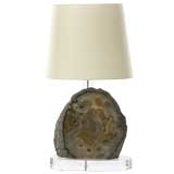 SALE!  Agate Slab Lamp