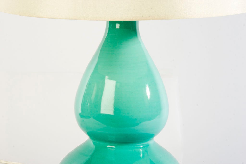 American Medium Double Gourd Lamp by Christopher Spitzmiller For Sale