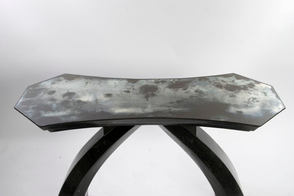 American Arched Leg Console Table