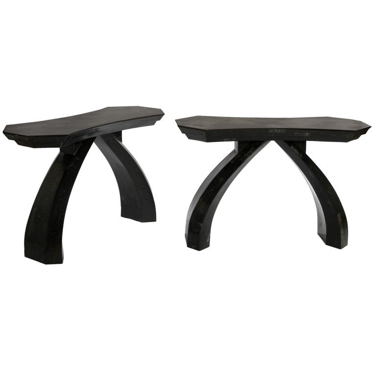 Arched Leg Console Table