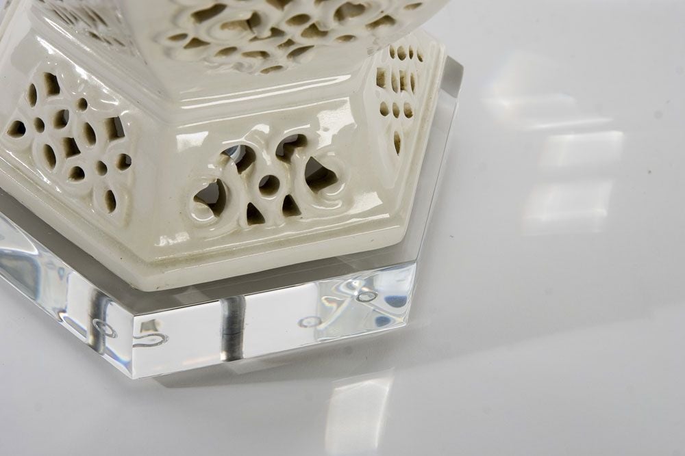 Moorish Style Lattice Lamp 2