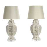 Moorish Style Lattice Lamp