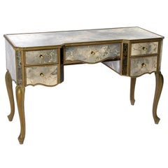 Louis XV Style Mirrored Dressing / Writing Table