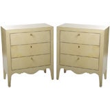 Petite Dresser / Side Tables with Serpentine Detail