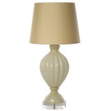 Gold & Cream Murano Lamp