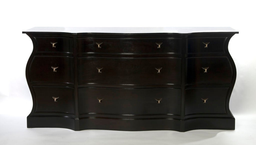 SALE / $3,600 / ORIGINAL PRICE $7,200<br />
+ A stunning case piece that is incredibly versatile<br />
+ The substantial size combined with great lines creates a visual stunner<br />
+ Espresso stained mahogany is deep and rich, yet the texture