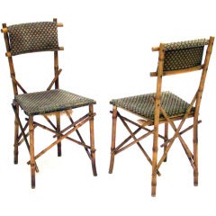 Thonet Bamboo-style Side Chairs