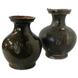 Chinese Han Glazed Pots