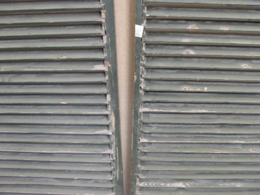 American Antique Window Shutters and Grates For Sale