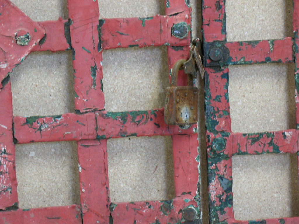 Antique Window Shutters and Grates For Sale 3