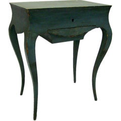 Antique 19th Century French Painted Side Table
