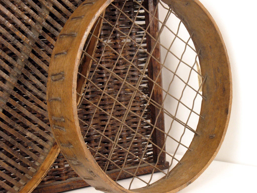 One rectangular fig dryer, One oblong fruit dryer and one round sifting screen/dryer.  Sold as a group or individually:
Rectangular Fig Dryer: 36
