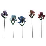 Vintage Folk Tin Flowers