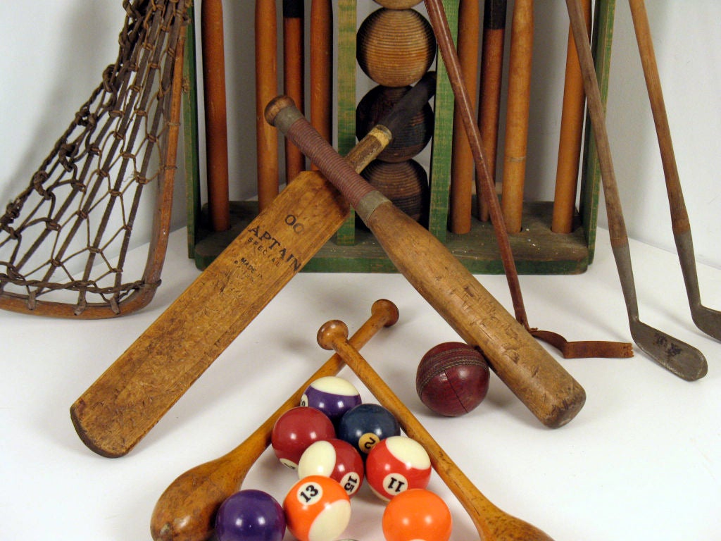 Vintage and Antique Sporting Goods For Sale 1