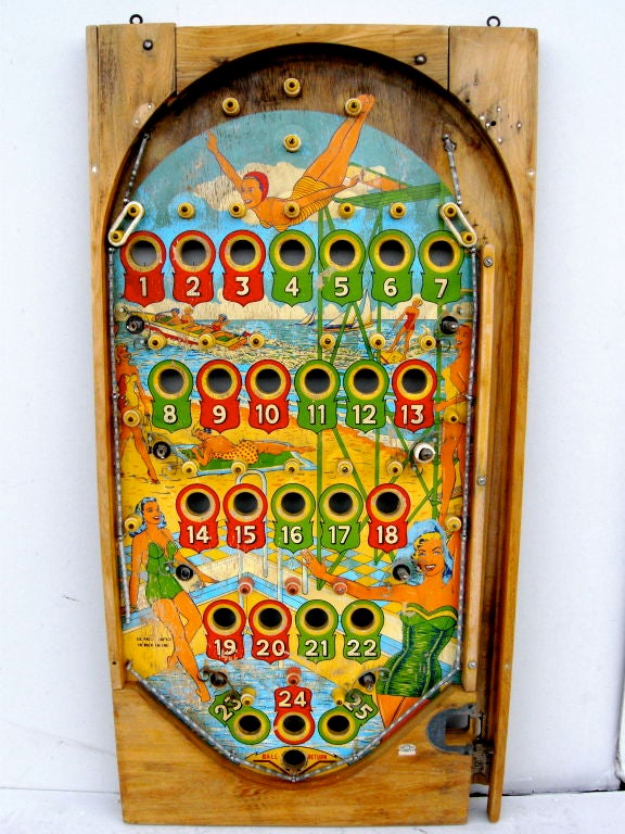 "Boardwalk" Arcade Pinball Tops