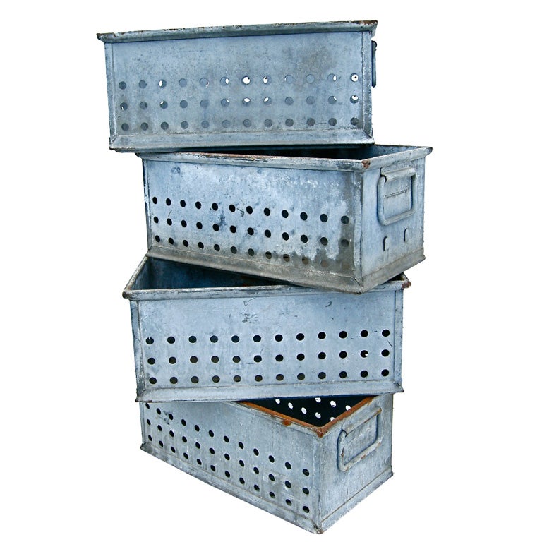 Galvanized Bulb Boxes For Sale