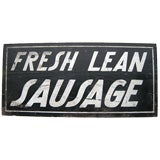 Vintage Early Market Sign