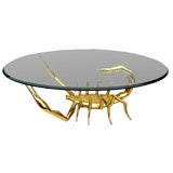 Dramatic "Scorpion" Cocktail Table By Chervet