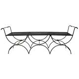 Long Italian Iron Bench