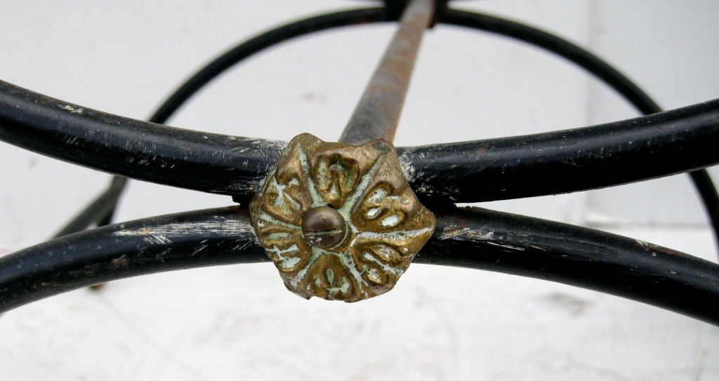 Long Italian Iron Bench 4