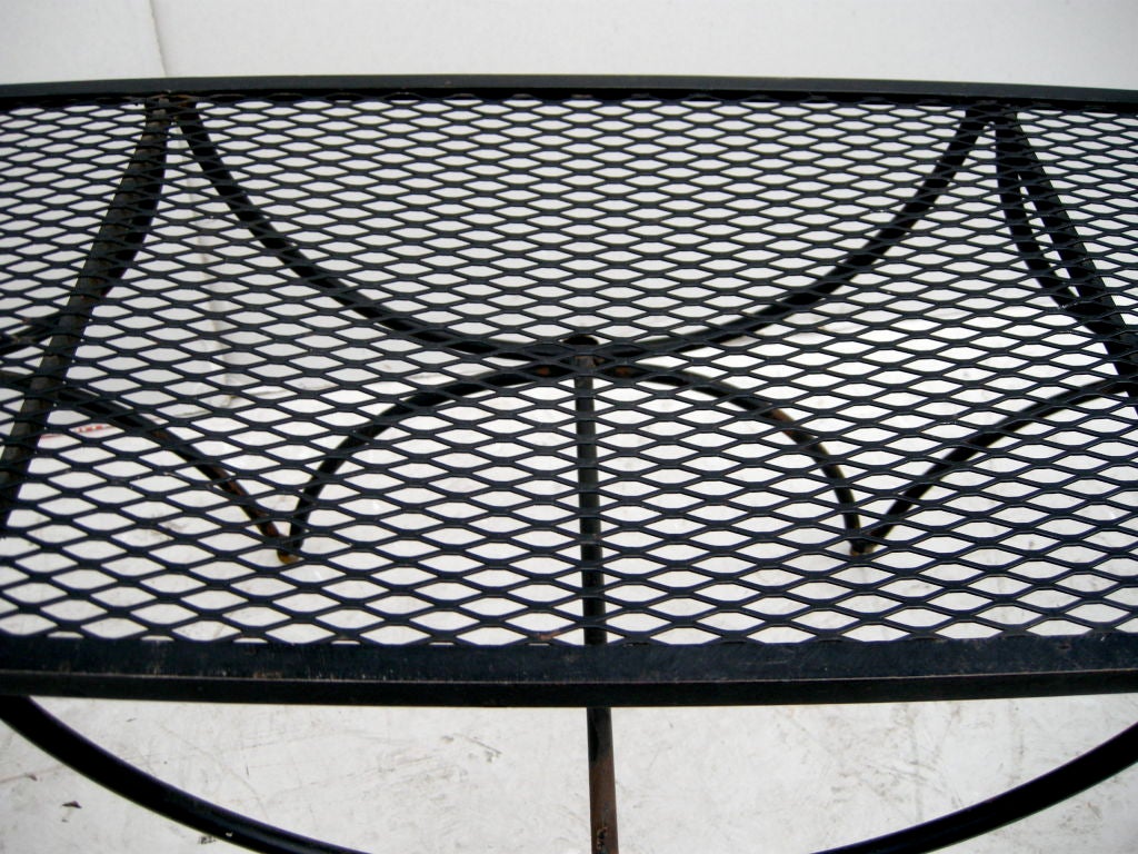 Long Italian Iron Bench 2