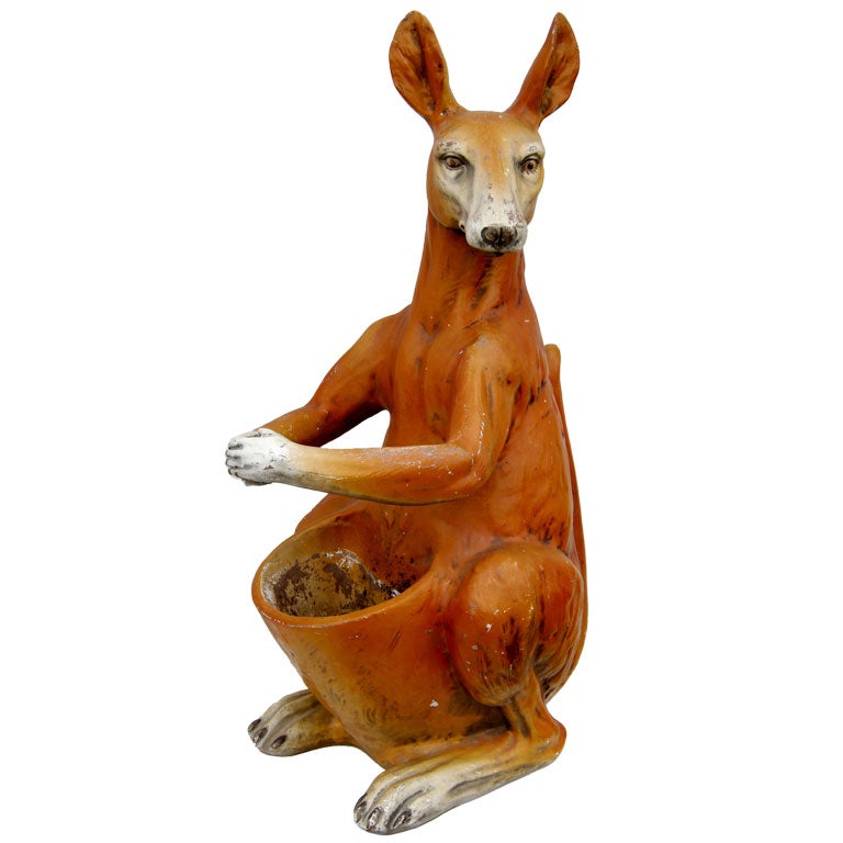 Life-like Kangaroo Planter