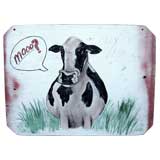 Vintage Roadside Dairy Sign