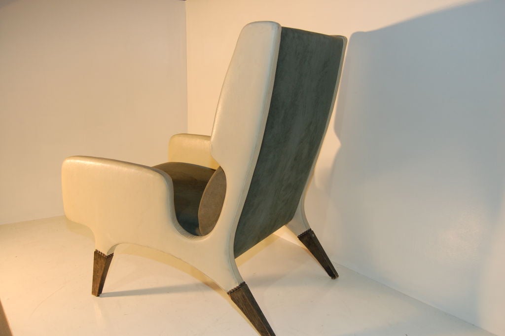 Italian Gio Ponti Armchair , 1964