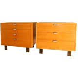 PAIR OF GEORGE NELSON BEDROOM CHESTS