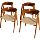 ALLAN GOULD COMPASS DINING CHAIRS