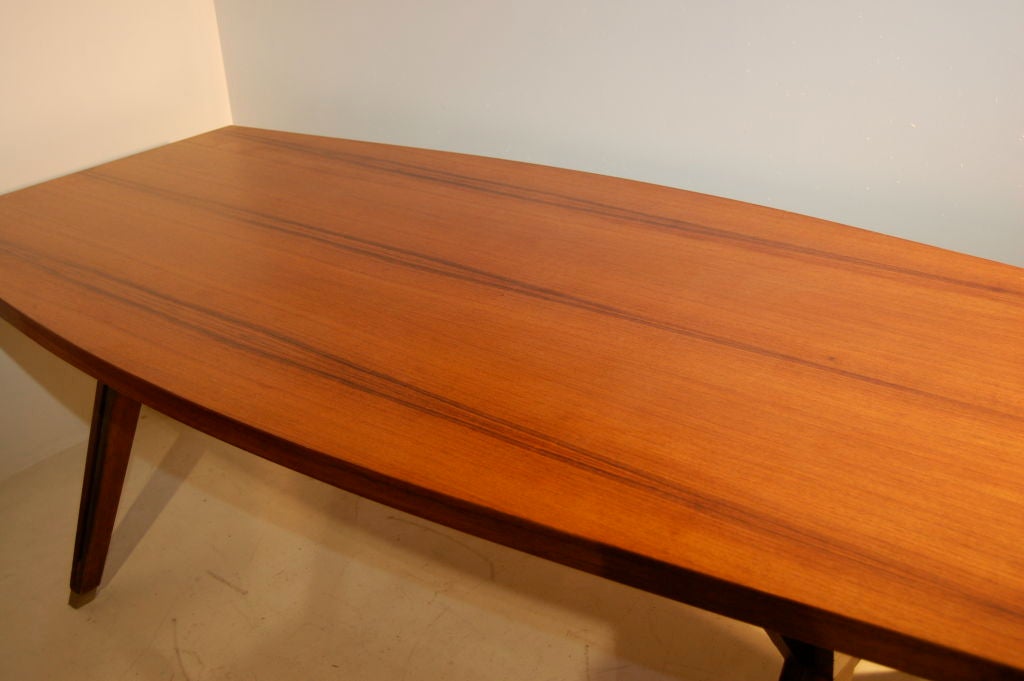 ICO PARISI ; SIGNED DINING TABLE