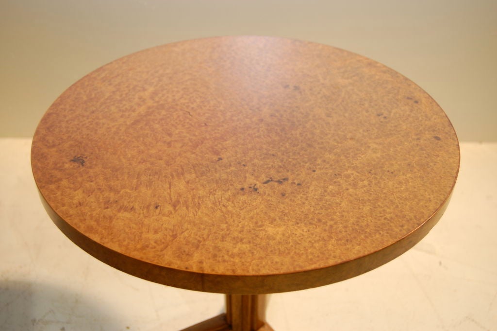 EDWARD WORMLEY FOR DUNBAR ; RARE END TABLE
