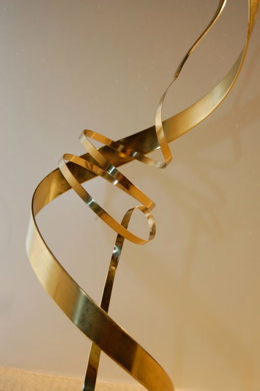 CURTIS JERE  ABSTRACT SCULPTURE ; SIGNED