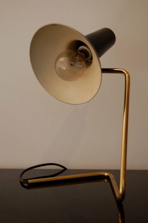 VITTORIANO VIGANO DESK LAMP ; ARTELUCE ; LABELLED 4