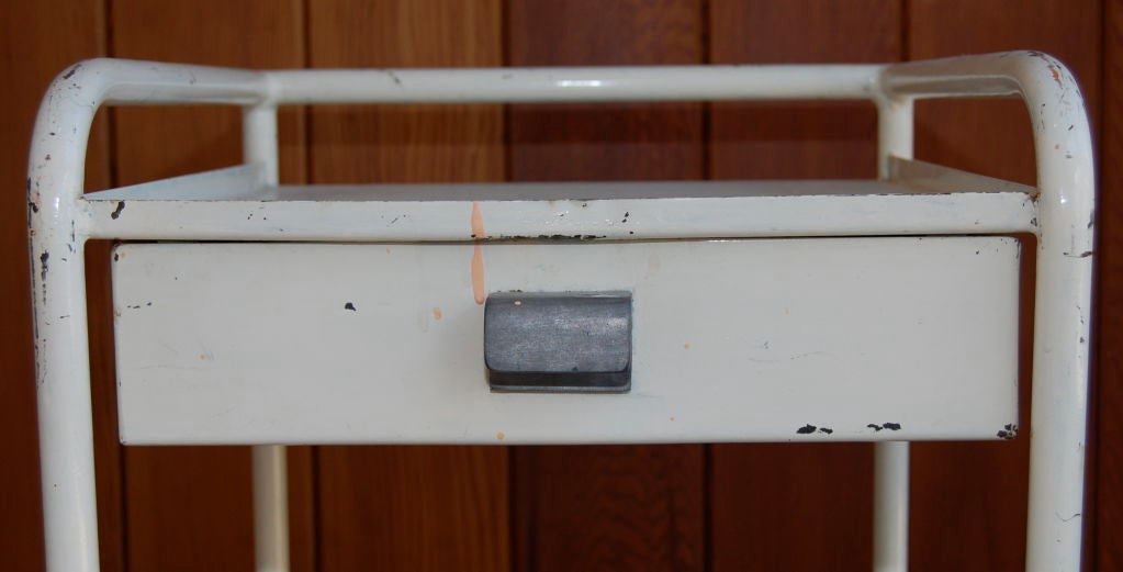 JEAN PROUVE ; BEDSIDE TABLE