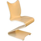 VERNER PANTON PLYWOOD CANTILEVER CHAIR