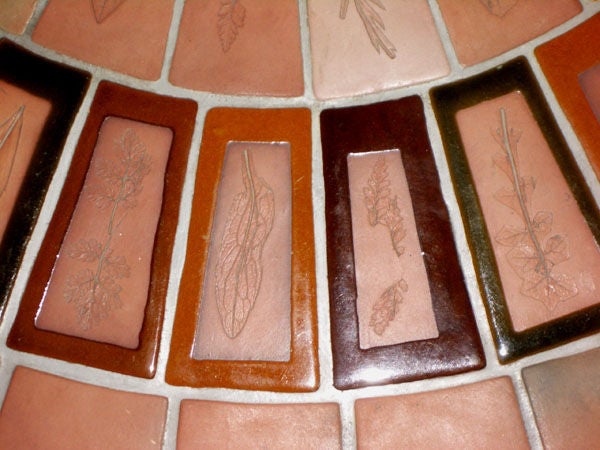 TABLE COFFEE ROGER CAPRON TILED (SIGNÉE) Excellent état à Wargrave, Berkshire