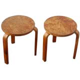 Alvar Aalto Karelian Stools