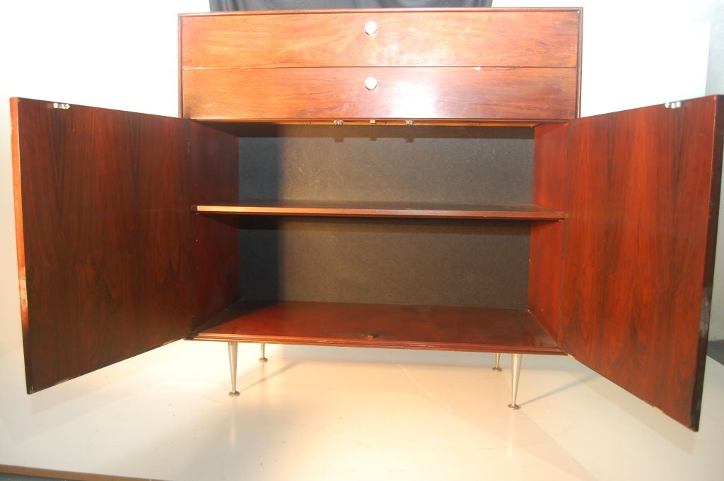 George Nelson Rosewood Thin Edge Cabinet