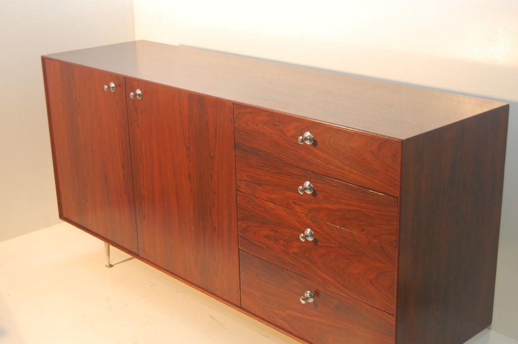 George Nelson Rosewood Thin Edge Credenza