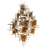 Abstract Metal Wall Sculpture by Marc Creates