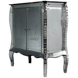 Vintage Mirrored drinks cabinet by Guglielmo Barbini