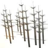 Wall sculpture by Curtis Jere