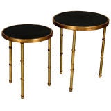 Set of nesting tables by Jacques Adnet
