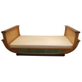 Art Deco shagreen bed