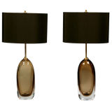 Pair of Flavio Poli table lamps