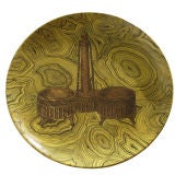 Set of six decorative plates by Fornasetti